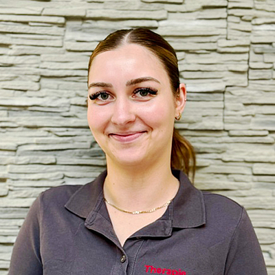 Physiotherapeutin bei Therapiepunkt